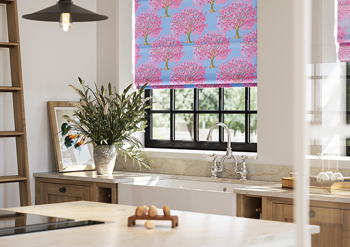 Classic Woodland, Spring Pastels - Roman Blind - Image 5
